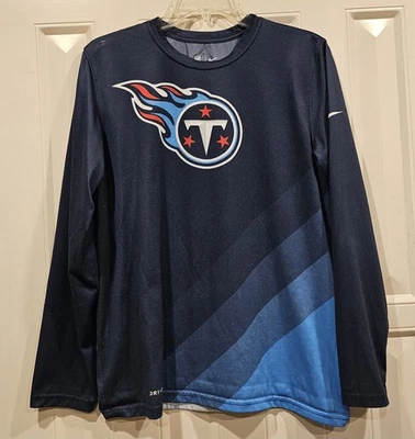 Одежда Tennessee Titans The Nike Tee OnField средний сухой крой - Изображение 1 из 4