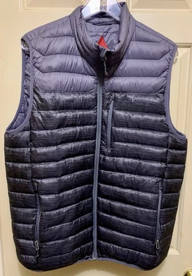 Жилет пуховик Gerry M с карманами на молнии спереди черный - Изображение 1 из 4