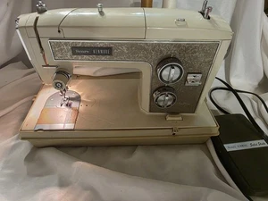 Vtg Sears Kenmore 158 Sewing Machine 158.17033 w Case & Foot Pedal WORK - Picture 1 of 24