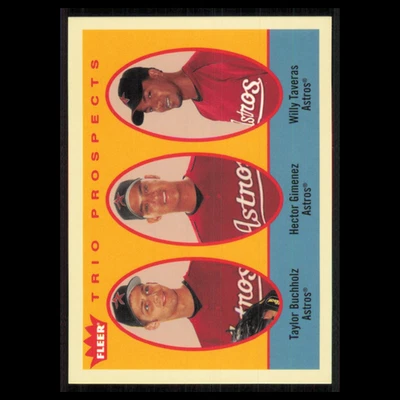 Taylor Buchholz/Héctor Giménez/Willy Taveras Rookie #313 2005 Fleer Tradition casi nuevo Foto 1 de 3