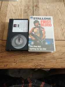 Betamax First Blood Rambo Thorn EMI Clamshell Original Release Stallone see pics - Picture 1 of 4