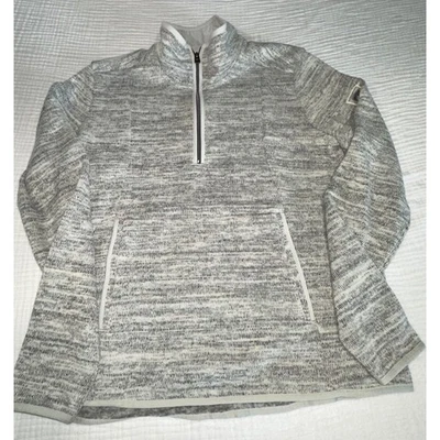 KUHL мужской XL серый флисовый пуловер 1/2 молнии свитер открытый туризм повседневный - Изображение 1 из 4