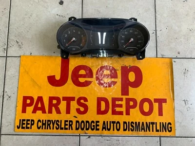 Jeep Compass Cluster 2018 2019 2020 velocímetro 6Qr59DX9AB OEM kilometraje desconocido Foto 1 de 4