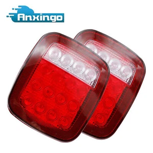 2x LED Tail Lights Turn Stop Reverse for Jeep Wrangler TJ CJ JK Rear Brake Lamp - Picture 1 of 8