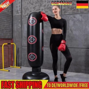 WANGQI Punchingsäcke,1.6m Aufblasbarer Standboxsack Freistehender Boxsack Dekomp - Bild 1 von 8