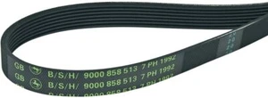 BOSCH NEFF SIEMENS TUMBLE DRYER DRUM DRIVE BELT 9000 858 513 7 PH 1992 GENUINE - Picture 1 of 1
