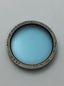 Vintage Rollei  Blue Filter 28.5 Frankie & Heidecke  Germany - Picture 1 of 3