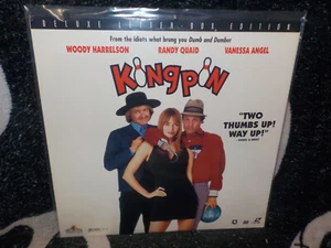 Kingpin Letterbox Laserdisc LD Woody Harrelson Randy Quaid Free Ship $50 - Picture 1 of 2