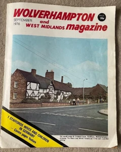 PRE OWNED COPY OF WOLVERHAMPTON AND WEST MIDLANDS MAGAZINE SEPTEMBER 1976 - Imagen 1 de 1