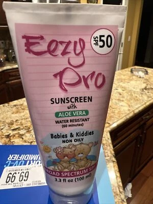 Eezypro SPF 50 Sunscreen with Aloe Kiddie & Babies Tube, 3.3 Fluid Ounce - Image 1 of 2