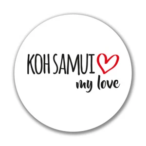Sticker Koh Samui my love sticker 10 cm gift idea souvenir present elves - Picture 1 of 4