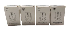 4x USB Funkmaus CA57BN Wireless PC Gaming Maus Optical Sensor Model D-09 NEU OVP - Bild 1 von 5
