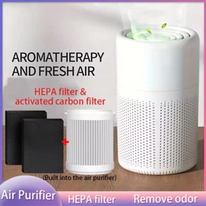 Home Fragrance Air Purifier HEPA Washable Filter Air Cleaner for Allergies Pets - Picture 1 of 14