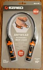 EZ Red Rechargeable Dimmable Flex Head Neck Light, 300 Lumens, ORANGE #NK15-OR