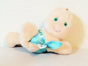 Vintage 1984 Hallmark HUGGA BUNCH Turquois GIGGLET Stuffed Plush Baby Doll 7" - Picture 1 of 6