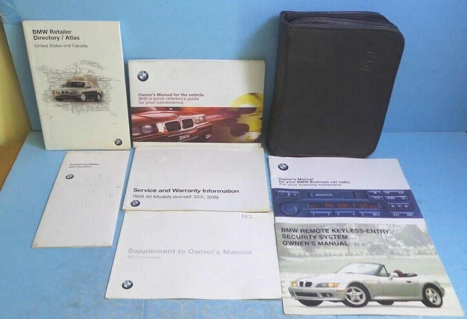 BMW Serie 3 1999/318i/318is/323i/323is/328i/328is manual del propietario con soporte M3 Foto 1 de 1
