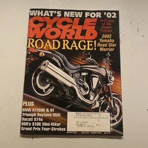 2001 Aug Cycle World Magazine Yamaha Road Star (CP12) - Picture 1 of 3