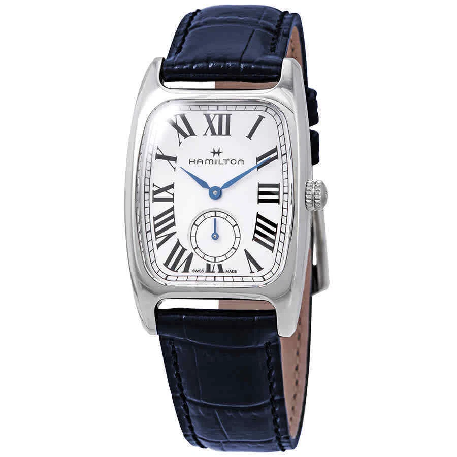 Hamilton American Classic White Women's Watch with Blue Leather Band - H13421611