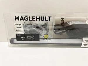 Ikea MAGLEHULT LED cabinet/picture light, black 203.123.69 - NEW - Picture 1 of 3