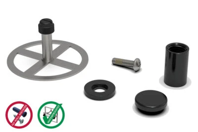 TileWare Promessa Series TEE Shower Hook ALL COLORS (PRICE PER HOOK) - Image 1 of 4