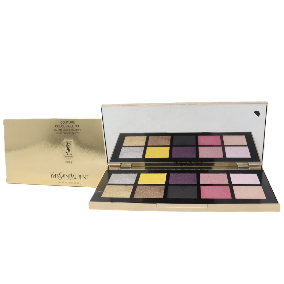 Yves Saint Laurent Couture Colour Clutch 10-Colour Eye Pallete 0.7oz 1 Paris New - Image 1 of 1
