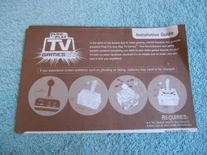 PLUG & PLAY TV GAMES SPONGEBOB SQUAREPANTS INSTALLATION GUIDE ONLY! - Picture 1 of 5