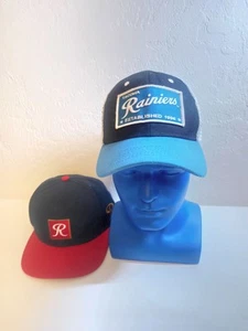 Tacoma Rainier's Snapback Cap Mütze 2 Stück Minor League Baseball - Bild 1 von 15