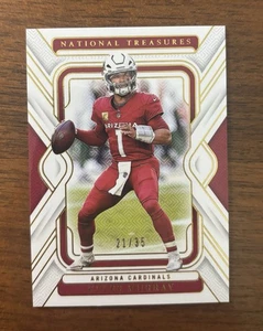2024 Panini National Treasures Football Kyler Murray Gold #’d /35 Cardinals #1 - Picture 1 of 2