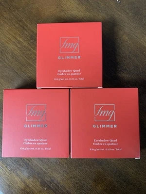 Paquete de 3 sombras de ojos fmg Glimmer sombra de polvo cuádruple - Vixen Foto 1 de 4