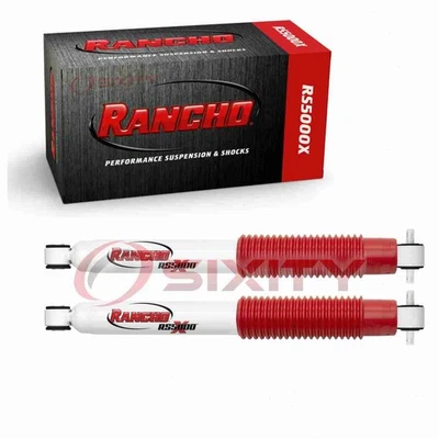 Amortiguadores traseros Rancho RS5000X de 2 piezas para Chevrolet Colorado Ma 2004-2012 Foto 1 de 4
