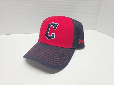 New Era 9FORTY Equipo Juvenil Frontal Cleveland Guardians Niño Correa Sombrero Rojo/Azul Marino Foto 1 de 4