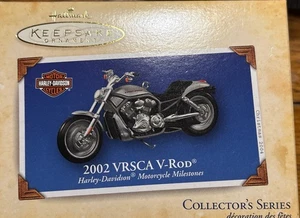 Hallmark Keepsake 2002 VRSCA V-Rod Harley Davidson Christmas Ornament 2004 - Picture 1 of 10