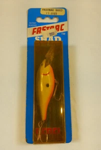Rare Rebel Fastrac Shad Series FT-8869 Orange Black Back Original Package - Picture 1 of 4
