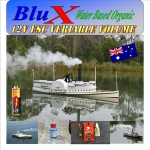 RC Model Boat 12 Volt Smoke Generator Variable Volume BluX Water Based - Bild 1 von 10
