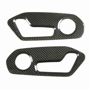 Dry Carbon Fiber Seat Adjust Handle Switch Panel Fit for LAMBORGHINI URUS 2018+ - Picture 1 of 9