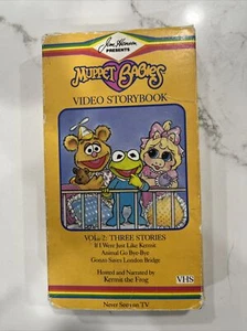 Vintage Muppet Babies Video Storybook Vol. 2 (VHS 1986) Jim Henson Kermit - Picture 1 of 8