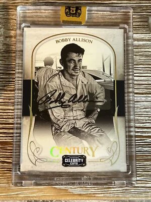 2008 Donruss Celebrity Cuts Century Bobby Allison Gold Auto Card 39/200 - Image 1 of 2