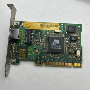 3COM 3C980c-TXM FAST ETHERLINK PCI 10/100 ETHERNET NETWORK 3-COM DP# 02248u - Picture 1 of 9