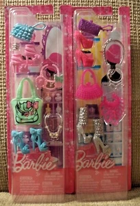 BARBIE COMPLETE LOOK ACCESSORY PACK X2 PURSE SHOES *NEW* - Picture 1 of 1