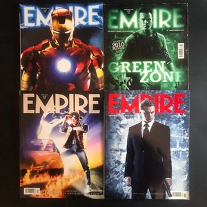 4 x Empire 2010 Collectors Cover Magazines inc Iron Man Movie Reviews Bundle - Picture 1 of 14