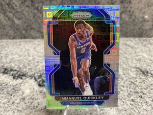 2021-22 Panini Prizm Silver Pandora /150 Immanuel Quickley New York Knicks SP