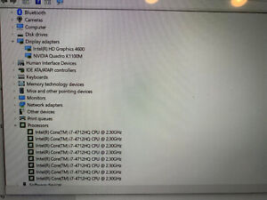 Dell Precision M3800 15.6" FHD Touch Laptop, Core i7, 8GB, nvidia quadro K1100m