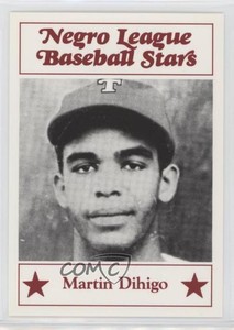1986 Fritsch Negro League Baseball Stars Martin Dihigo #19 HOF