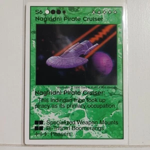 GALACTIC EMPIRES CCG -- PIRACY -- S6 NAGIRIDNI PIRATE CRUISER -- NM / MINT - Picture 1 of 1
