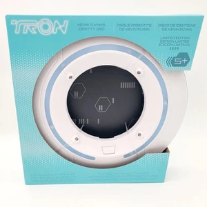 2025 Disney Park TRON Kevin Flynn Identity Disc White Bluetooth Speaker LE 3500 - Picture 1 of 3