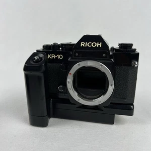 Vintage Ricoh KR-10 80-200mm SLR Film Camera Made in Japan Clean READ - Picture 1 of 13