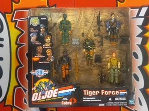 GI Joe vs Cobra Tiger Force Hasbro 2002 Sealed w/ 1st Edition Wreckage 20th Ann. - Picture 1 of 13