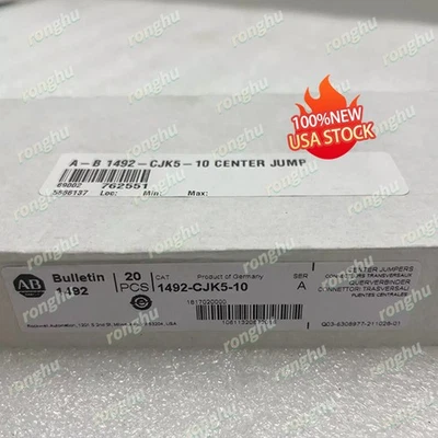 New Sealed Allen Bradley 1492-CJK5-10 Center Jumpers Fast Ship - Image 1 of 3