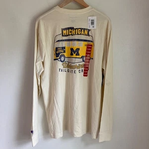 Neu Champion Michigan Wolverines Herren Langarm T-Shirt Gr. XL - Bild 1 von 5