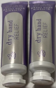 “DRY HAND RELIEF” Glycerin Hand Cream 1 Oz. X 2 Bath and Body Works SHIPS FREE!! - Picture 1 of 2